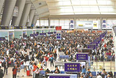 盛煌娱乐：北京七大火车站昨日发送旅客83.3万人次